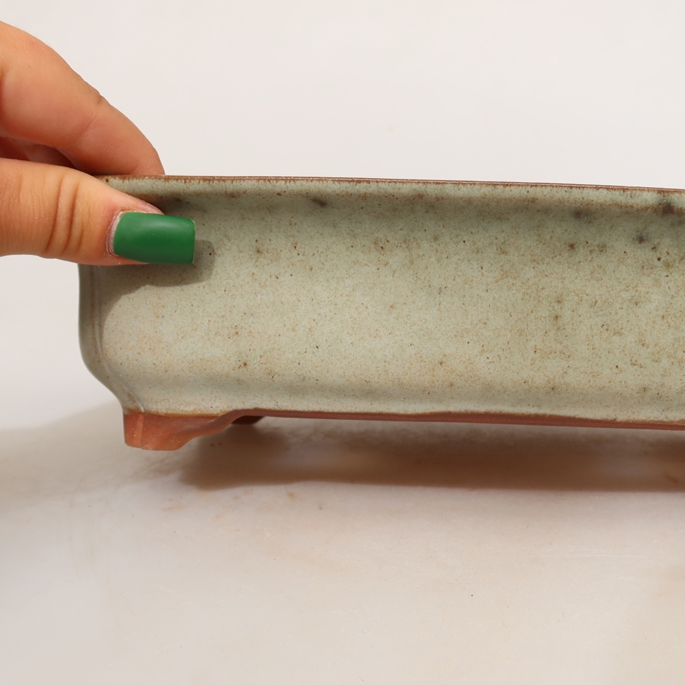 Ceramiczna miska  24 x 17 x 6 cm, kolor beżowy
