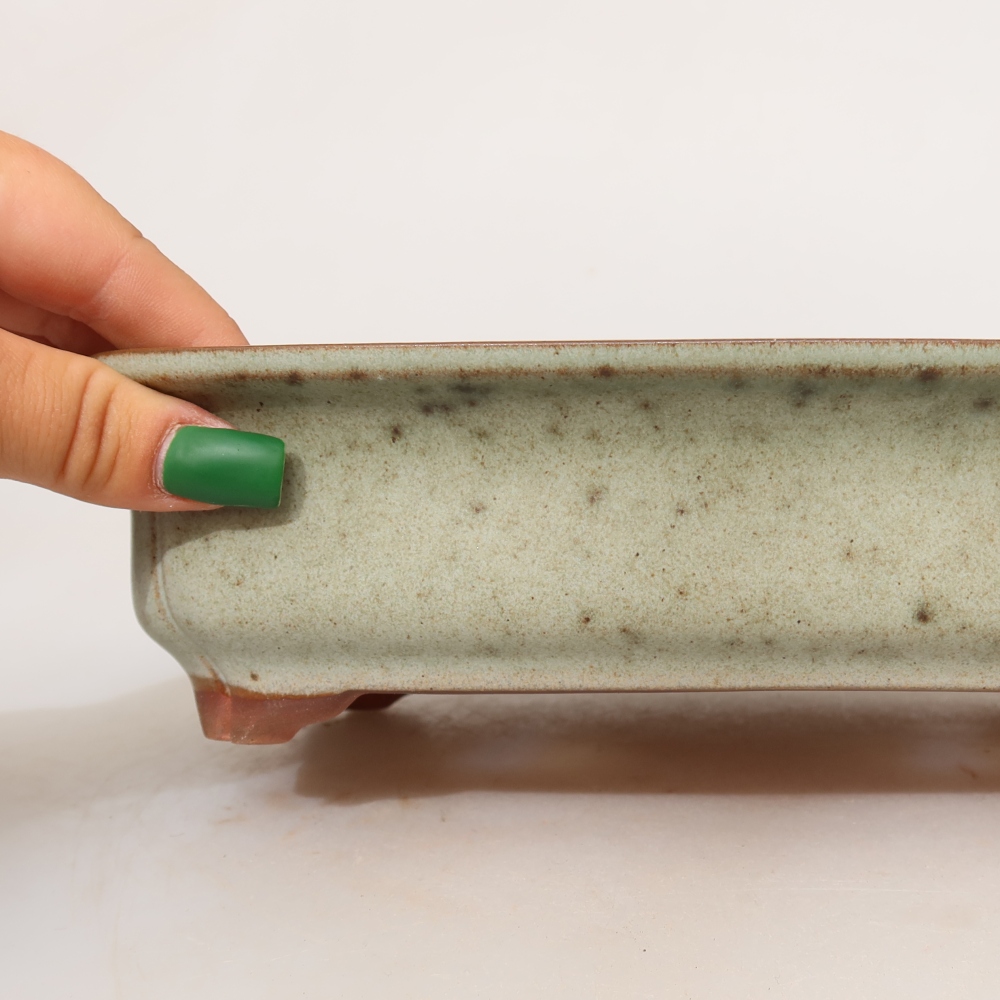 Ceramiczna miska  24 x 17 x 6 cm, kolor beżowy