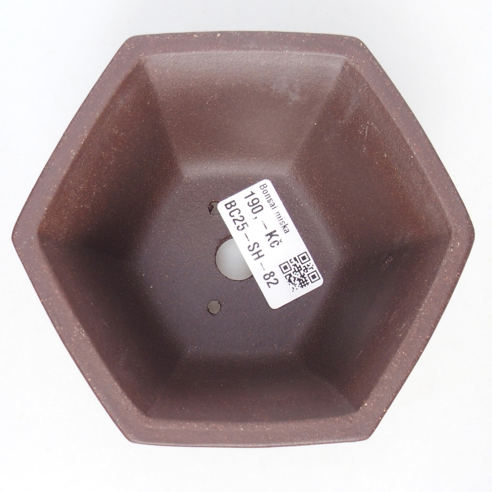 Miska 13 x 11,5 x 6 cm brązowa