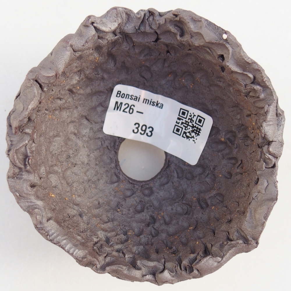 Muszla ceramiczna 9 x 9 x 6,5 cm, kolor metaliczny