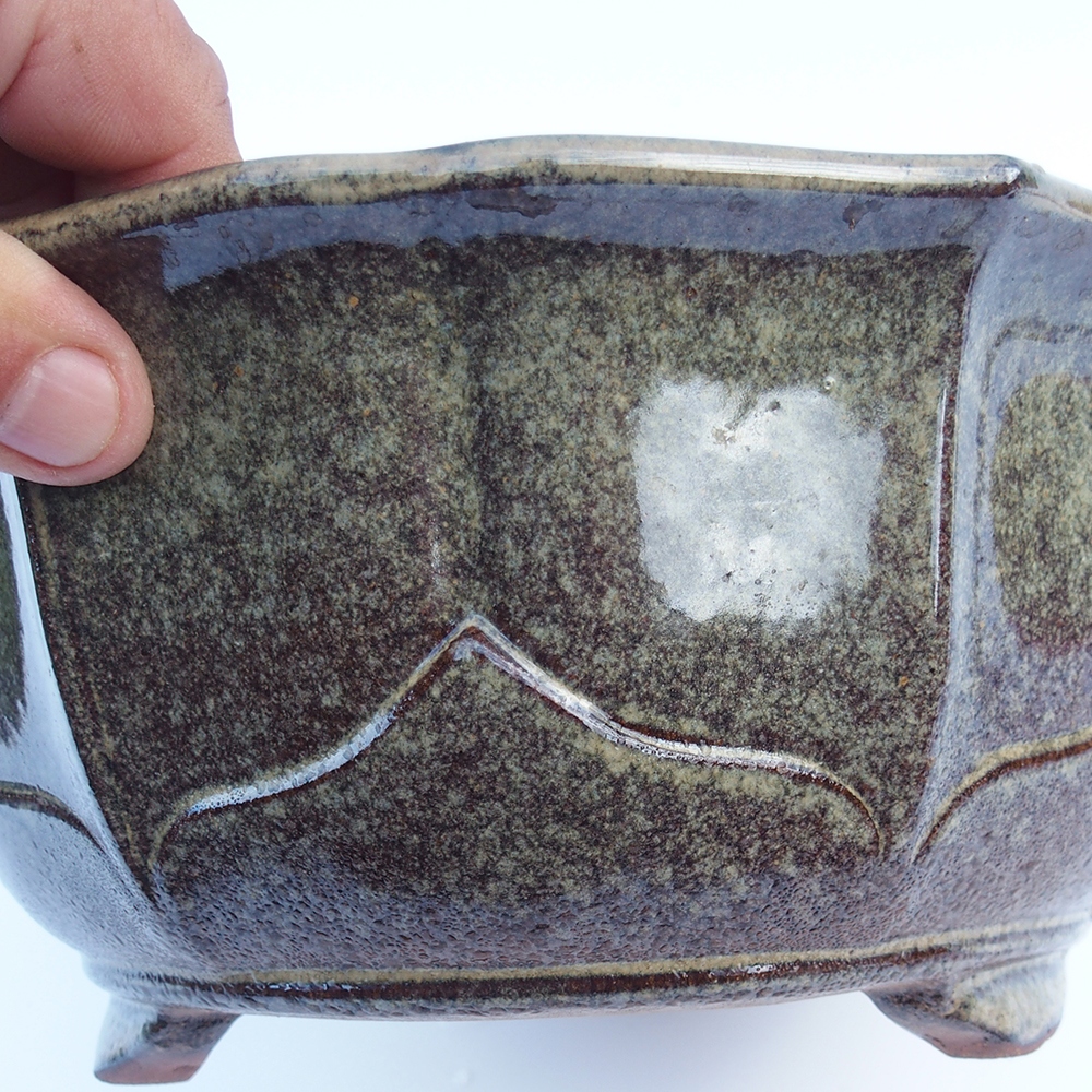 Miska 25 x 25 x 10 cm szara