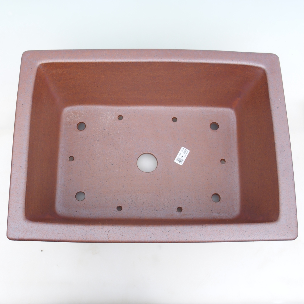 Ceramiczna misa bonsai 51 x 37,5 x 20 cm, kolor metaliczny - WYŁĄCZNIE ODBIÓR OSOBISTY lub transport paletowy