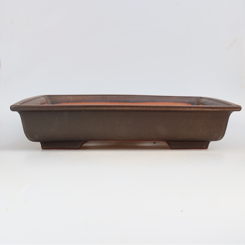 Miska ceramiczna  36 x 23 x 8 cm, kolor brązowy – WYŁĄCZNIE ODBIÓR OSOBISTY lub transport na palecie