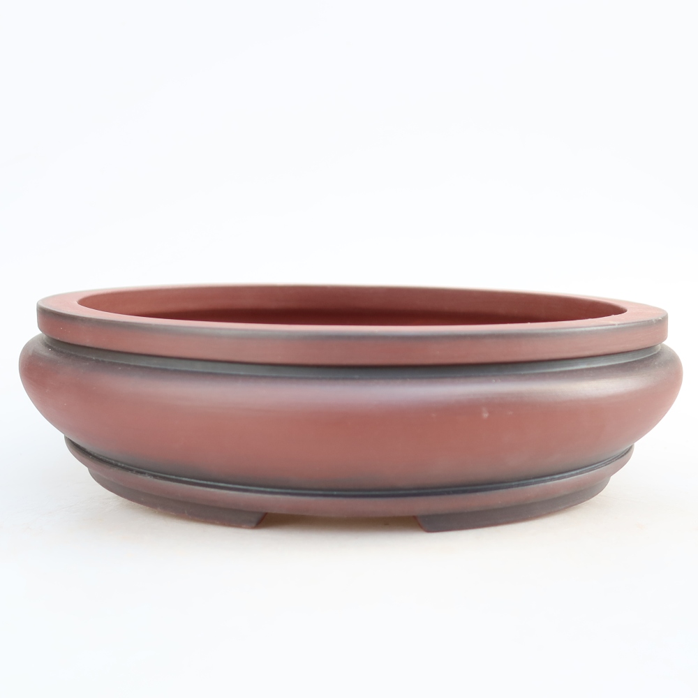 Ceramiczna miska  27 x 27 x 7,5 cm, kolor ceglasty