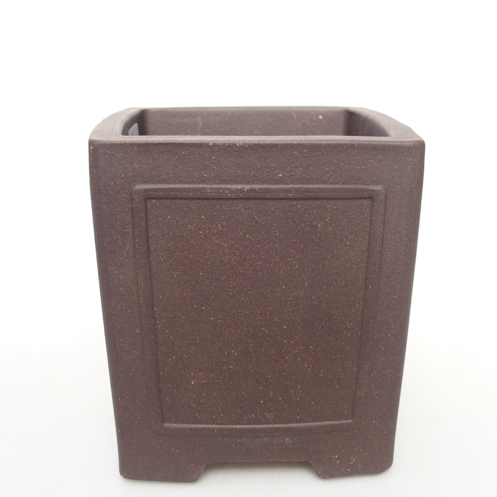 Miska 9 x 9 x 10 cm brązowa