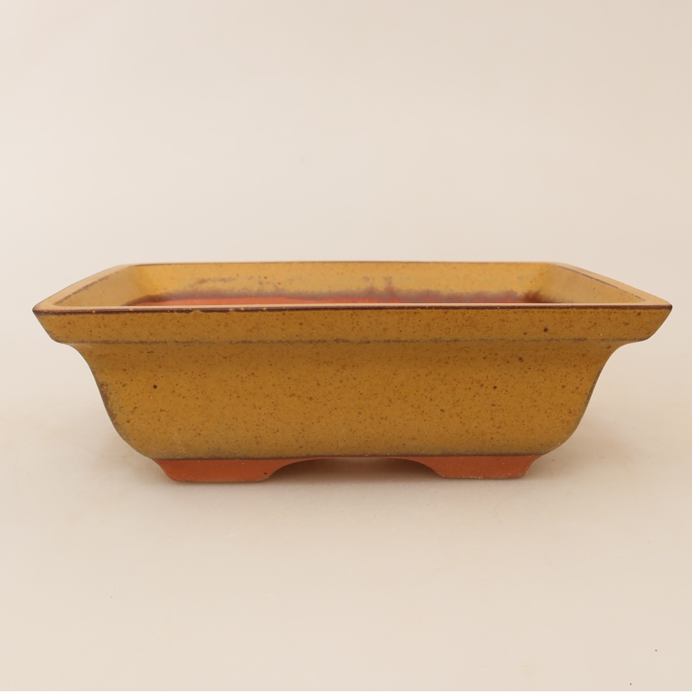 Ceramiczna miska  14,5 x 10 x 5 cm, kolor żółty
