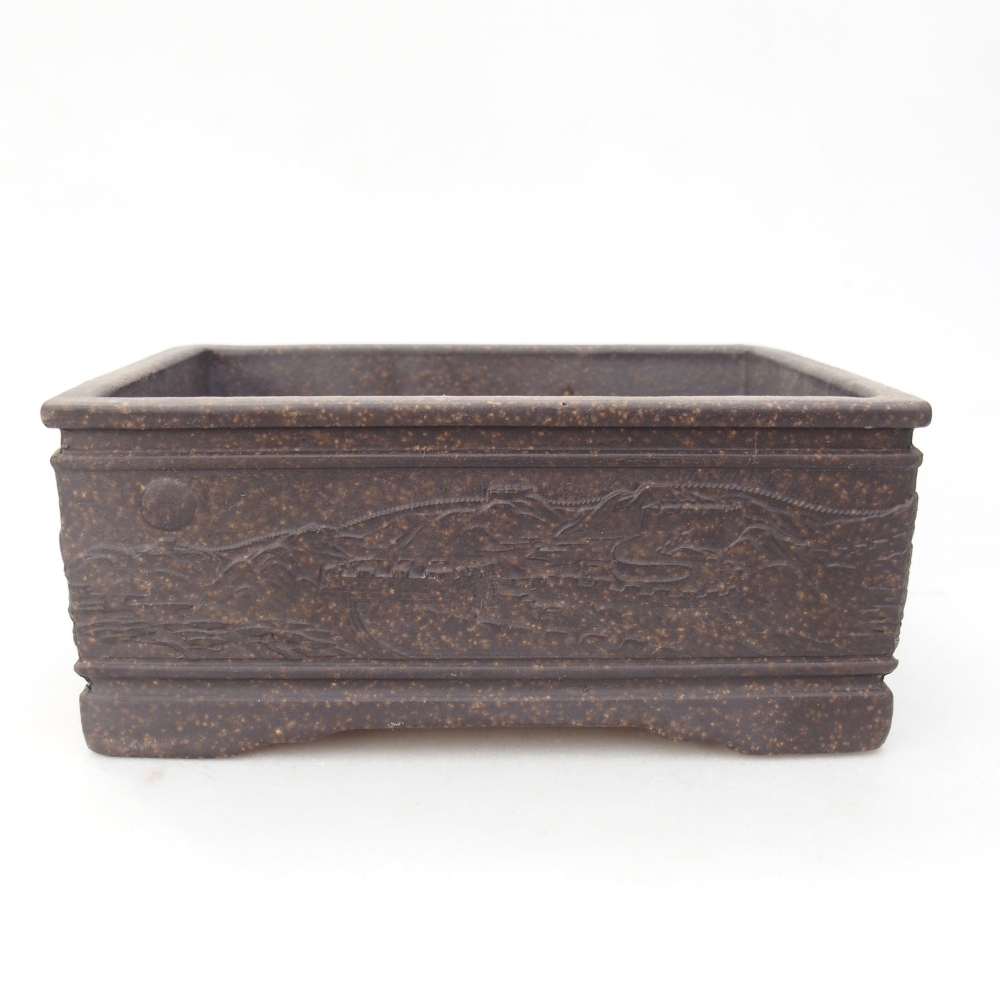 Miska 16 x 11,5 x 6,5 cm brązowa