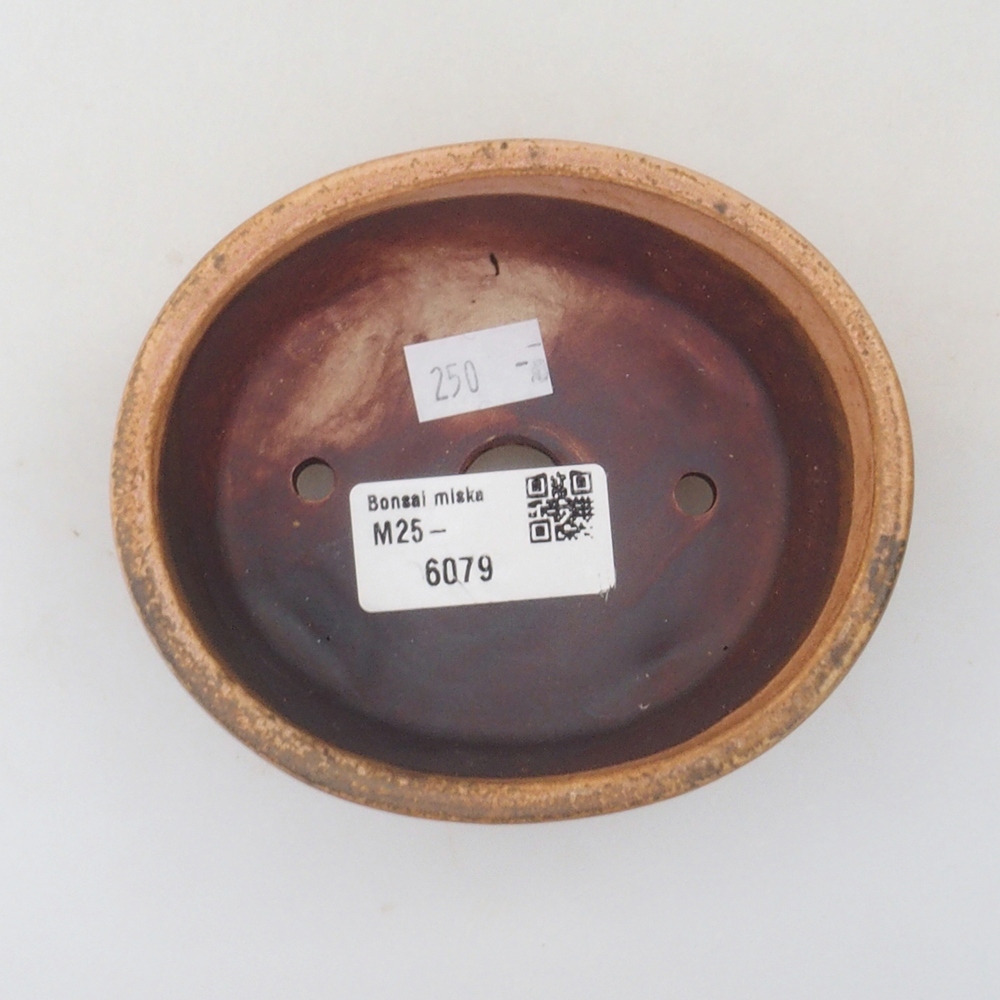Ceramiczna miska do bonsai 10,5 x 9 x 4 cm, kolor różowy