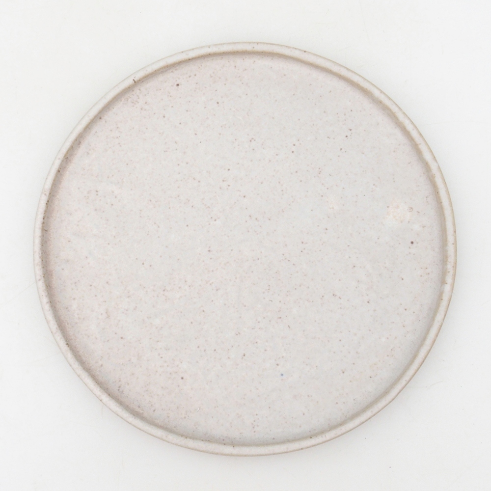 Bonsai bowl round D7-S - 16 x 16 x 1 cm - beżowy