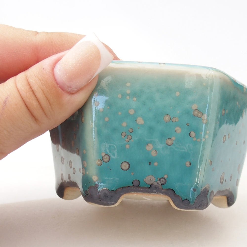 Miska 8,5 x 8 x 5 cm niebieska