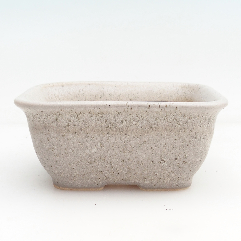 Miska do bonsai H38 - 12 x 10,5 x 5 cm - beżowa
