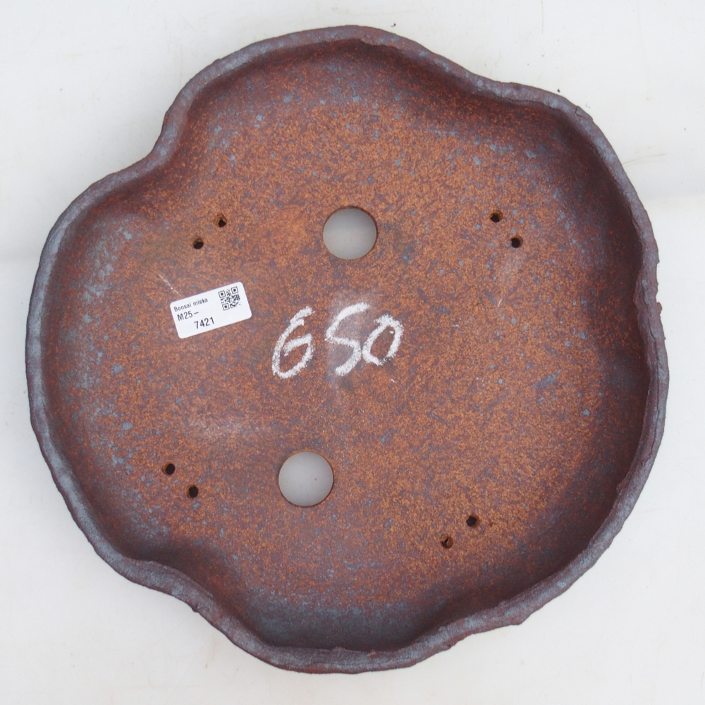 Misa do bonsai 32 x 32 x 5,5 cm, kolor brązowy