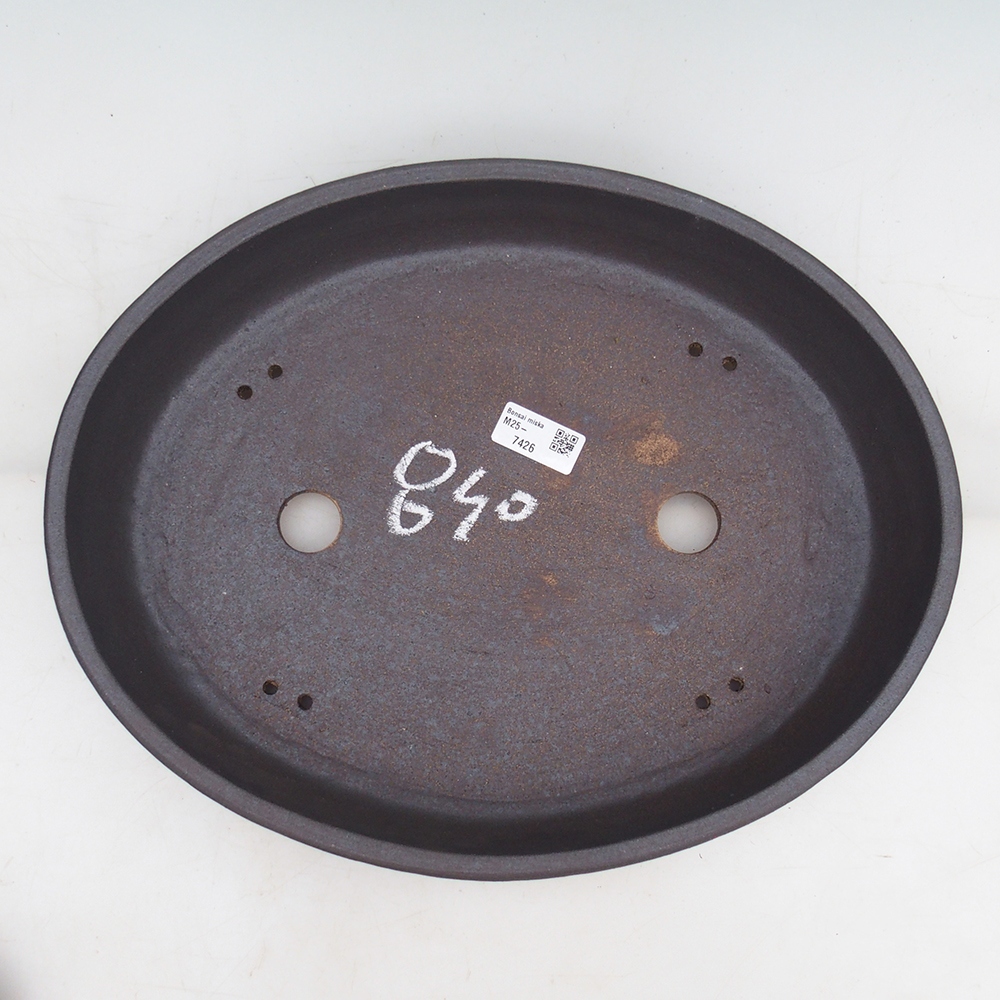 Misa do bonsai 38,5 x 30,5 x 7,5 cm, kolor brązowy