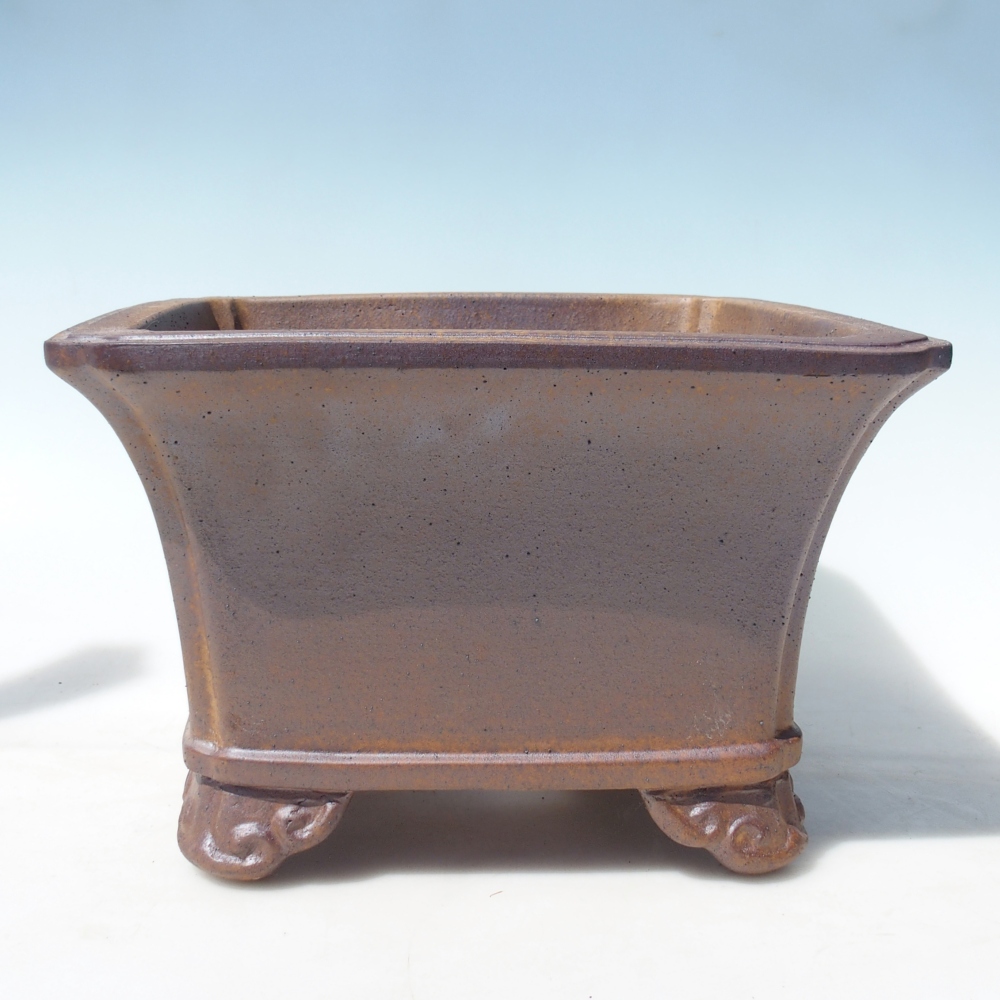 Miska 31 x 31 x 19,5 cm brązowa