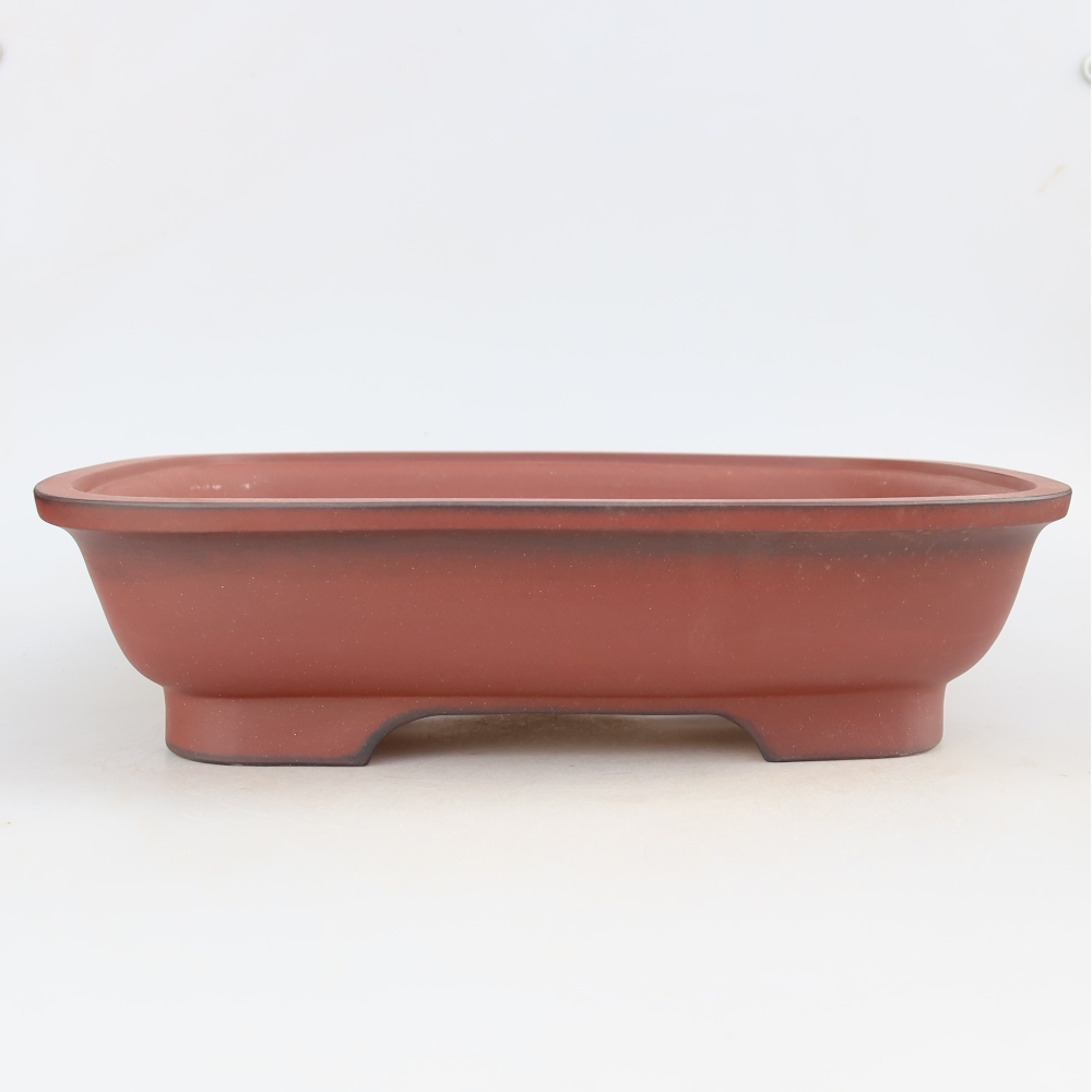 Ceramiczna miska  32 x 24,5 x 8 cm, kolor ceglasty