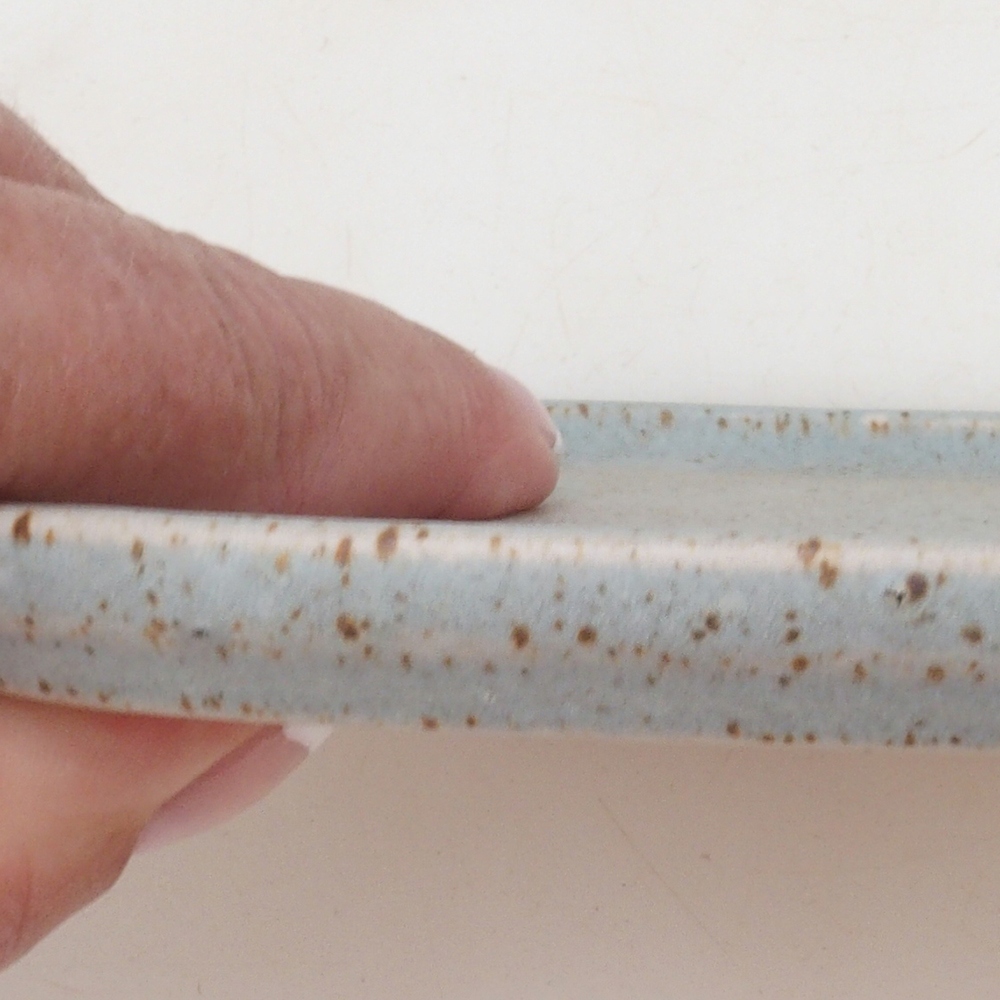 Miska ceramiczna H31 - 15 x 13 x 1 cm - beżowa