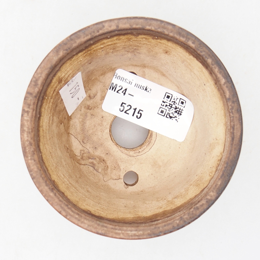 Ceramiczna miska do bonsai 9 x 9 x 3,5 cm, kolor różowy
