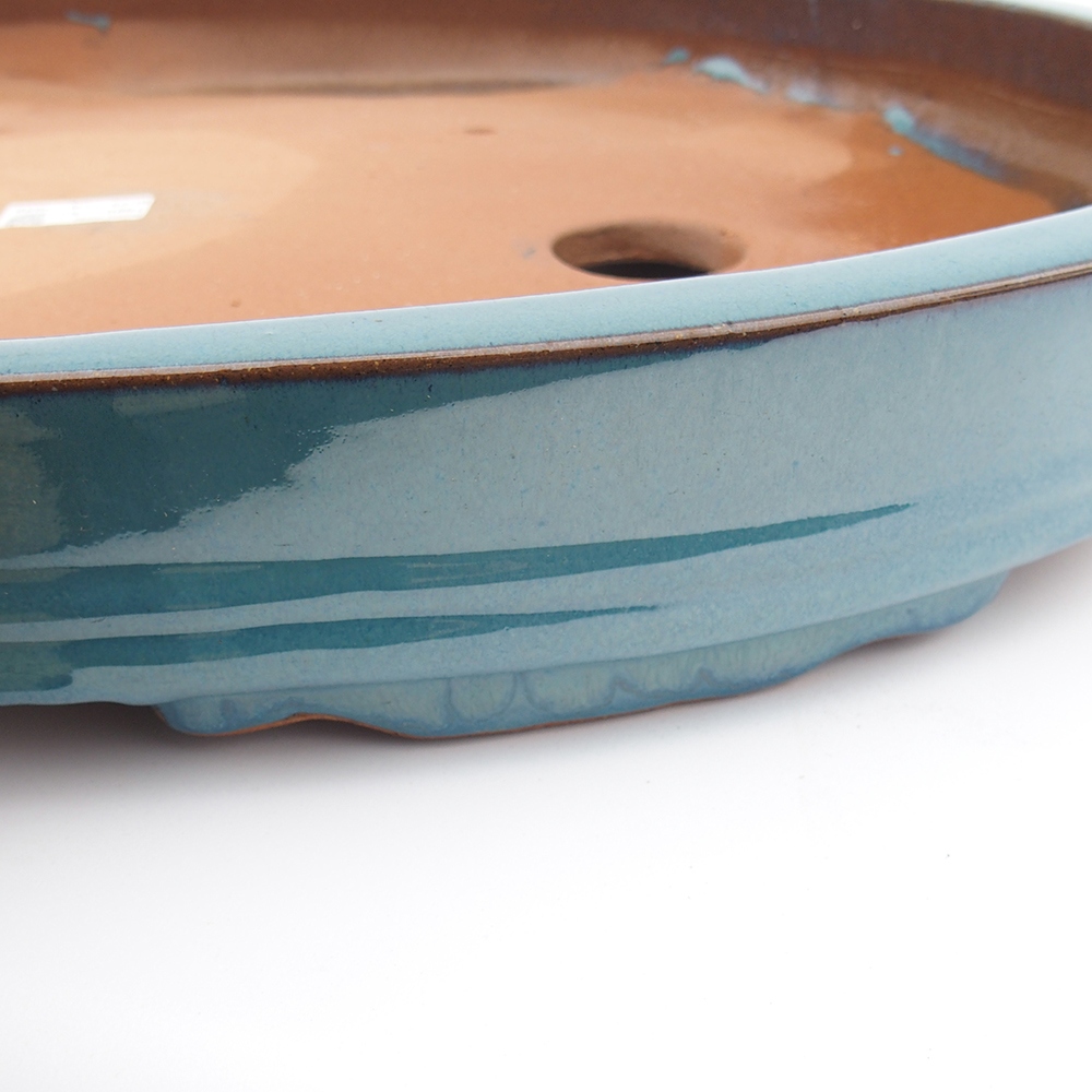 Miska 61 x 44 x 7,5 cm niebieska