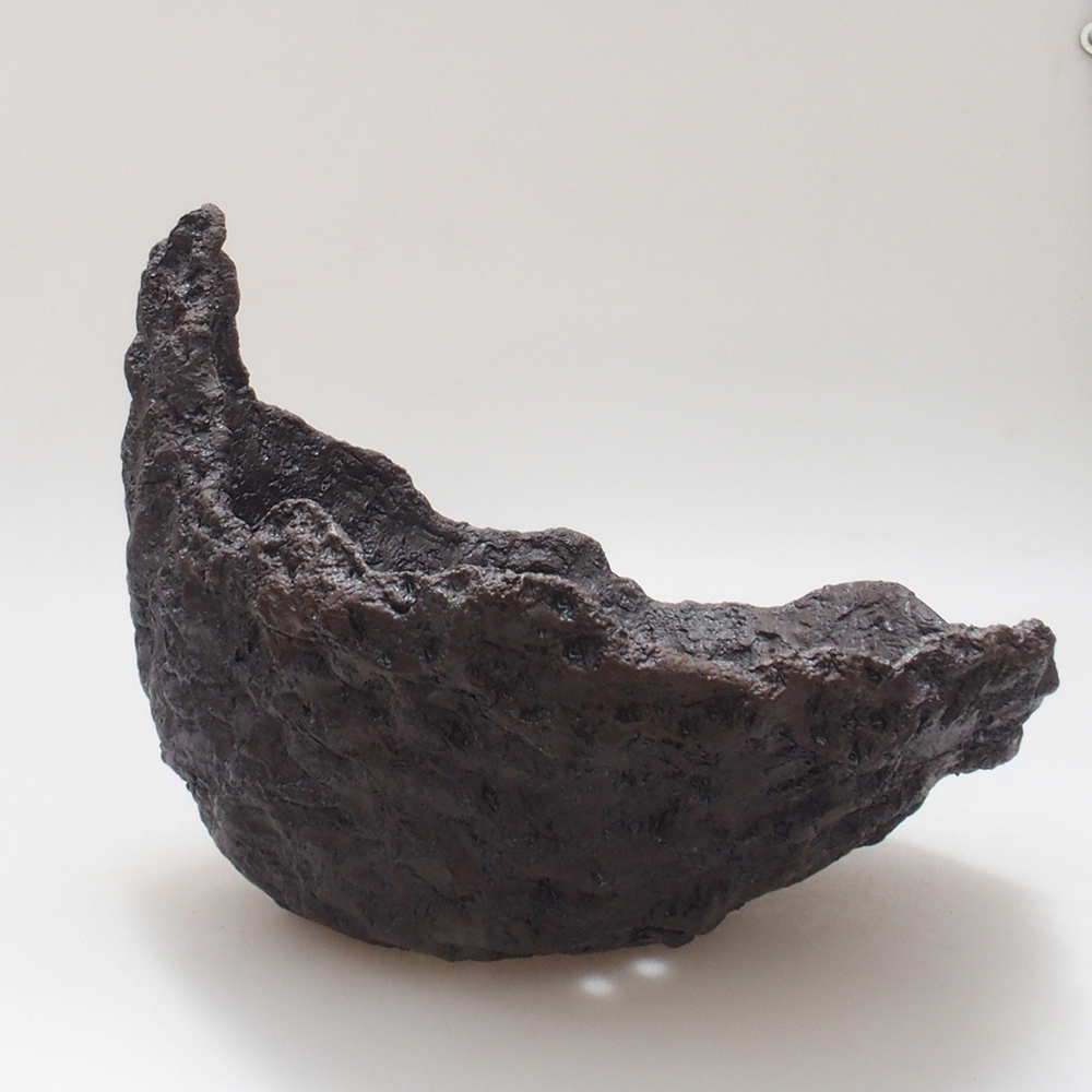 Muszla ceramiczna 23 x 21 x 19,5 cm, kolor brązowy