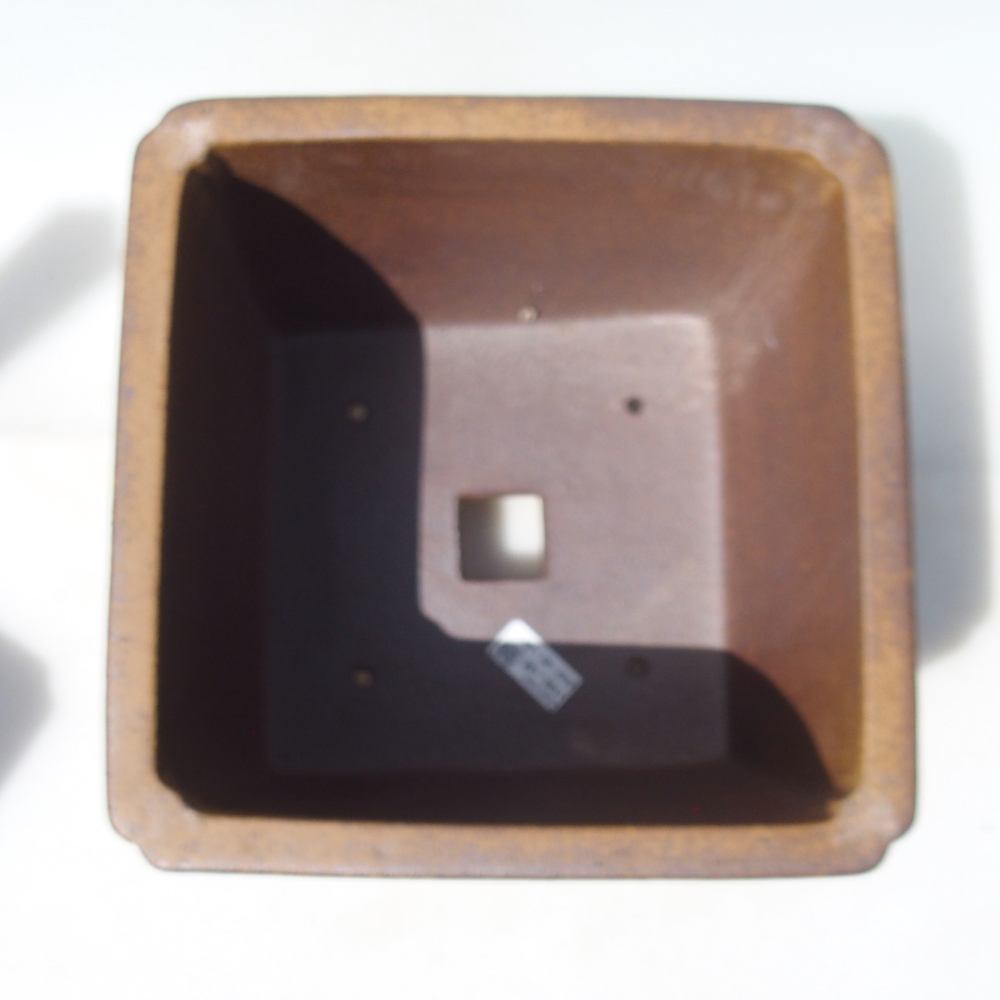Miska 27,5 x 27,5 x 22,5 cm kolor metaliczny