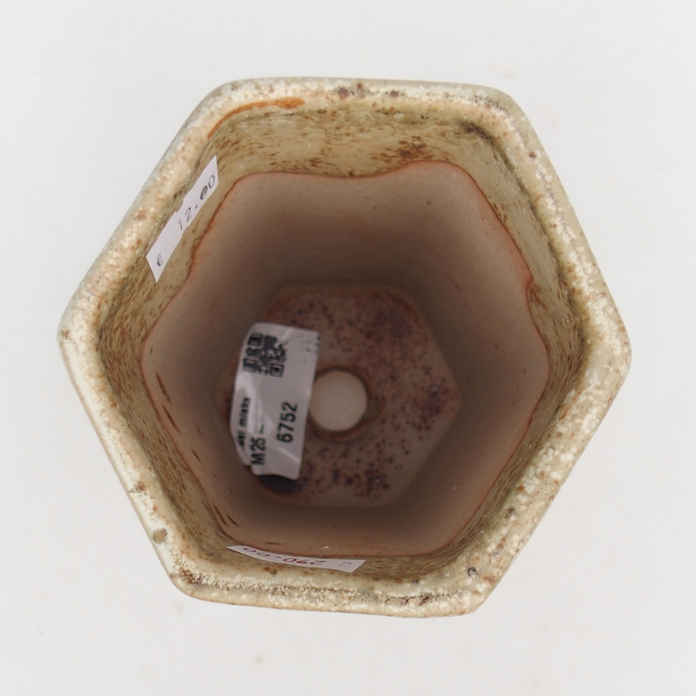 Ceramiczna miska do bonsai 10 x 8,5 x 14,5 cm, zielona