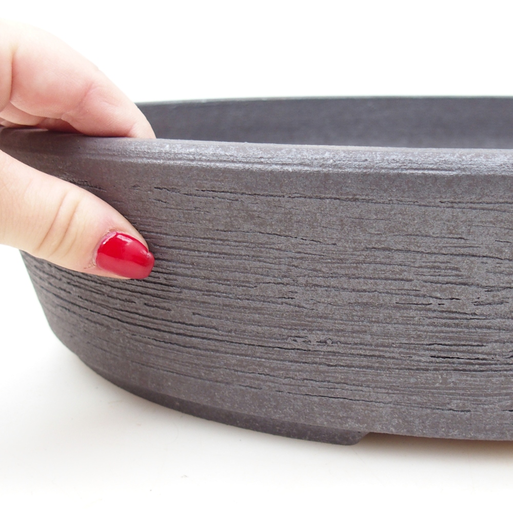 Misa bonsai 39 x 31,5 x 8,5 cm, kolor brązowy