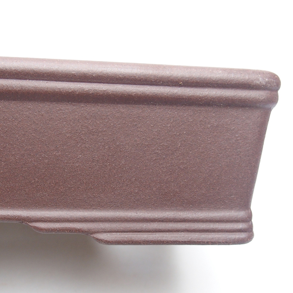 Miska 25 x 20 x 6 cm brązowa