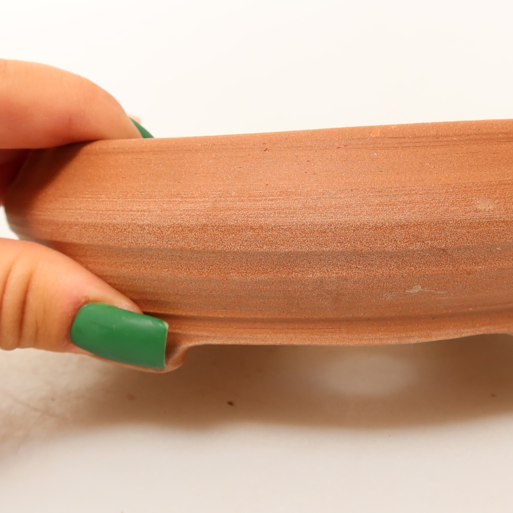 Ceramiczna skorupa  13 x 10,5 x 5,5 cm, kolor surowy