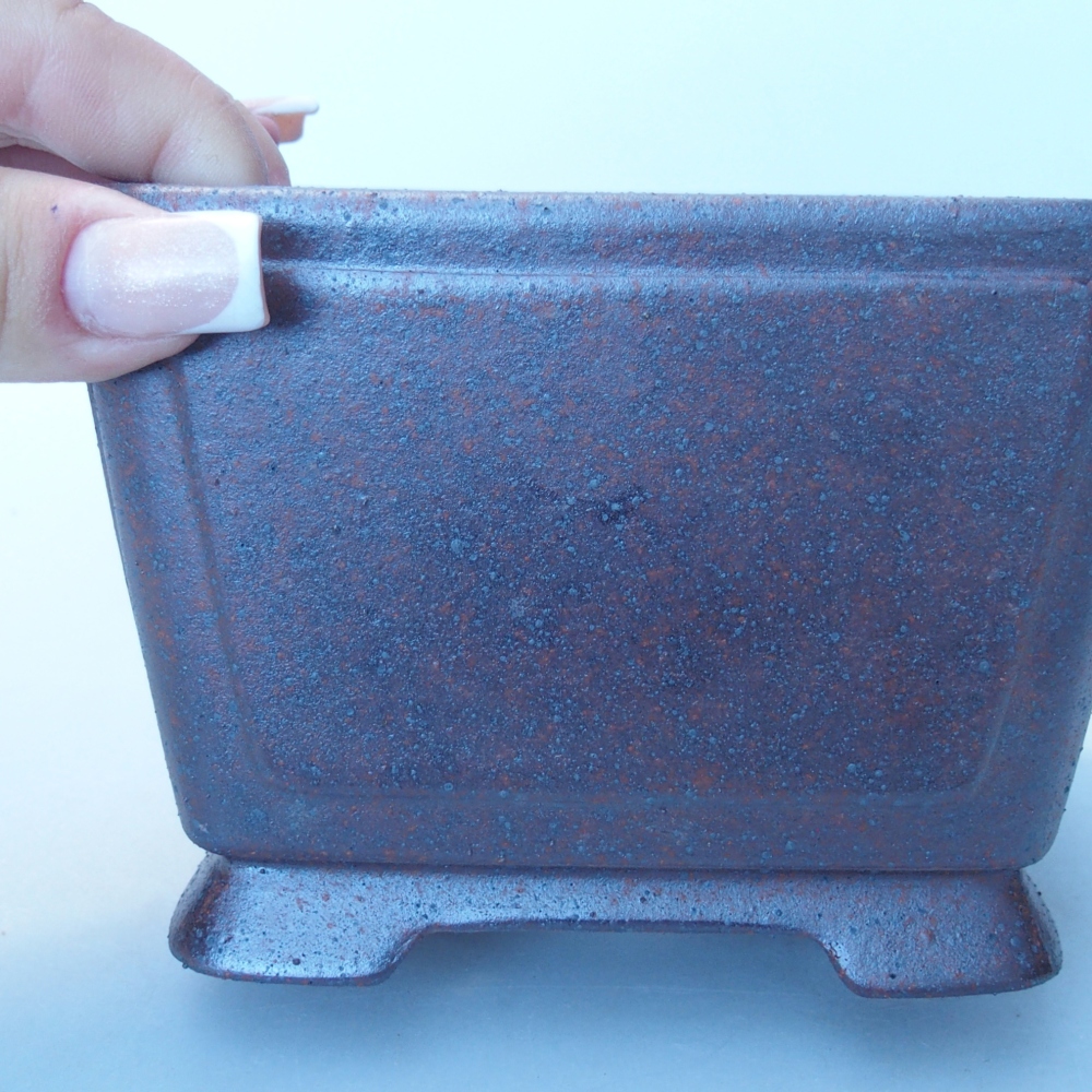 Miska 12 x 12 x 8,5 cm brązowa