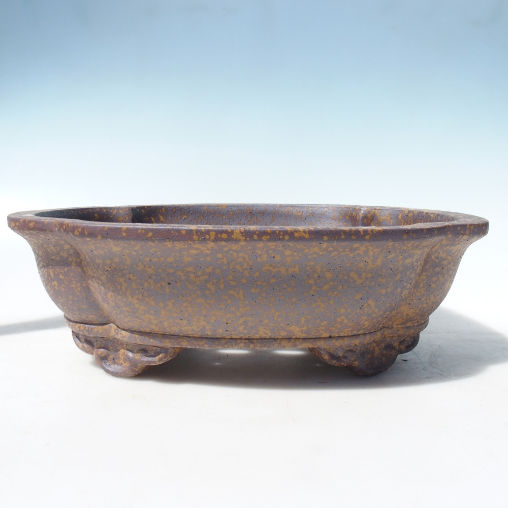 Miska 40 x 32 x 12 cm brązowa