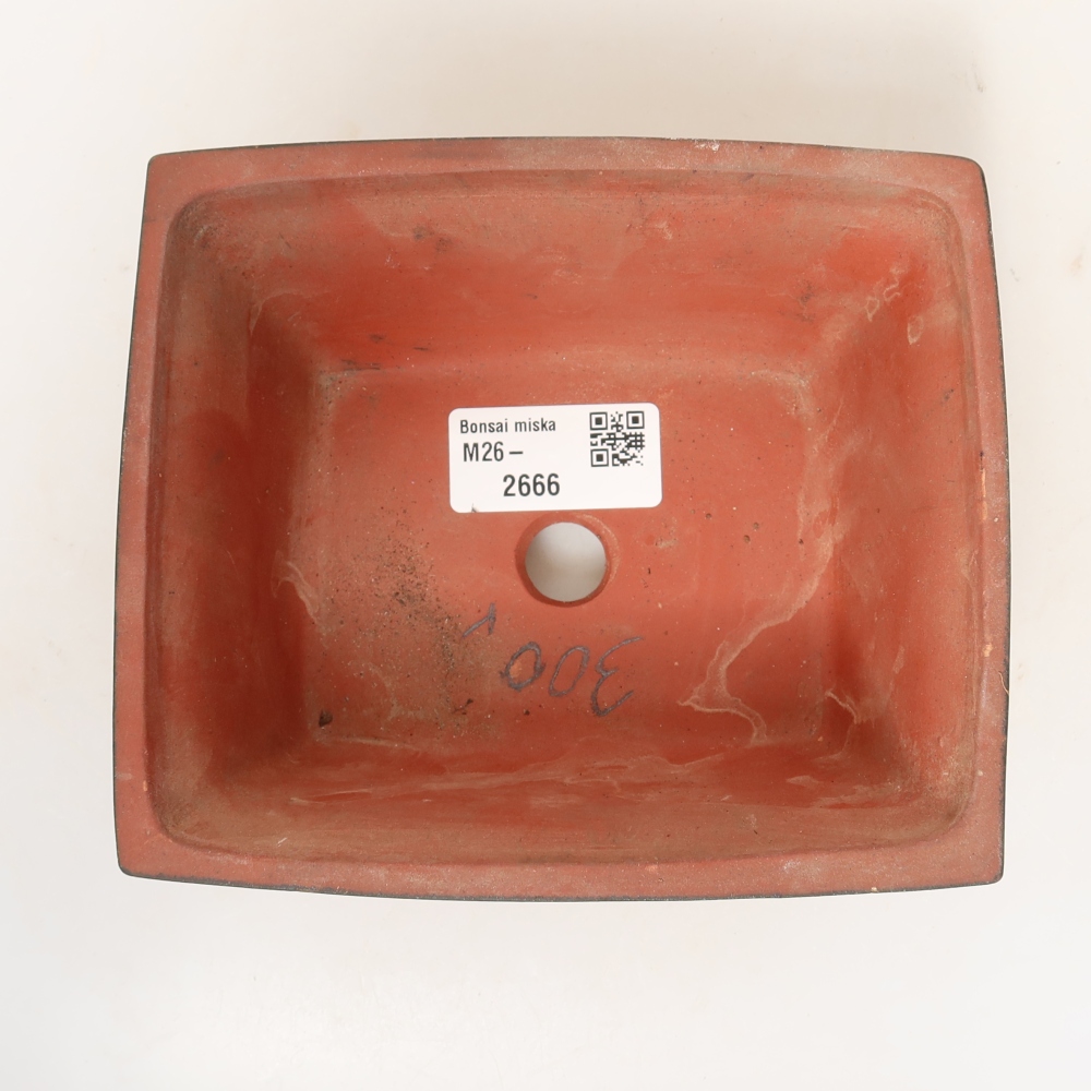 Ceramiczna skorupa  14 x 12,5 x 7 cm, kolor ceglasty