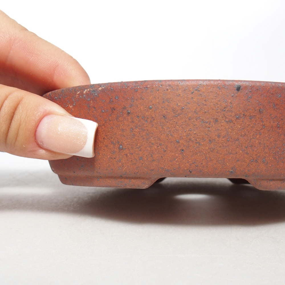 Miska 12,5 x 10,5 x 3 cm brązowa