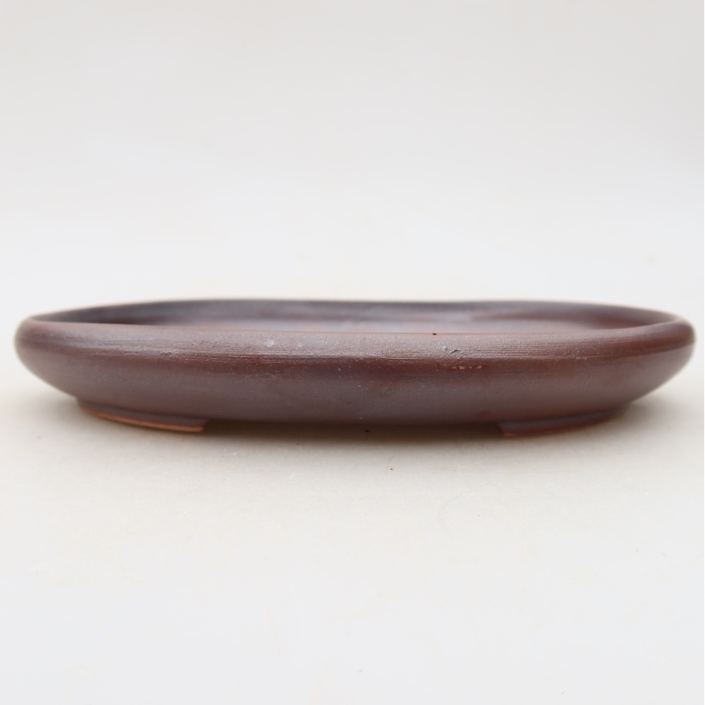 Ceramiczna miska do bonsai 17 x 12 x 2,5 cm, kolor metaliczny