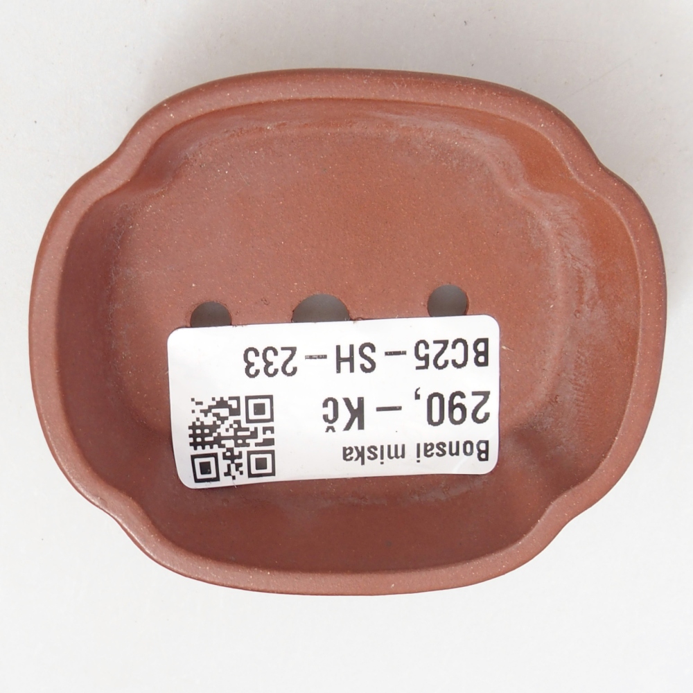Miska 7 x 6 x 2 cm kolor ceglasty
