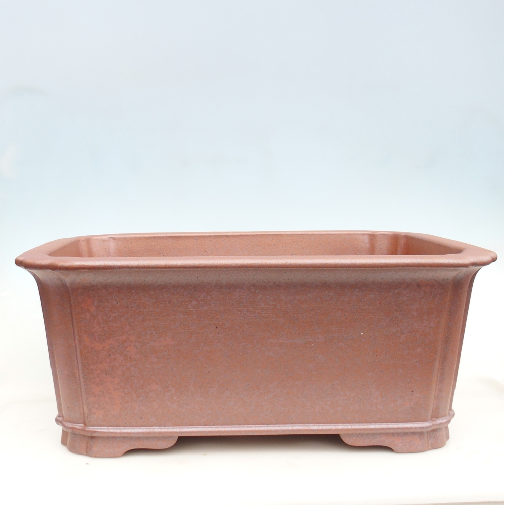 Ceramiczna misa bonsai 61,5 x 47,5 x 26 cm, kolor metaliczny - WYŁĄCZNIE ODBIÓR OSOBISTY lub transport paletowy