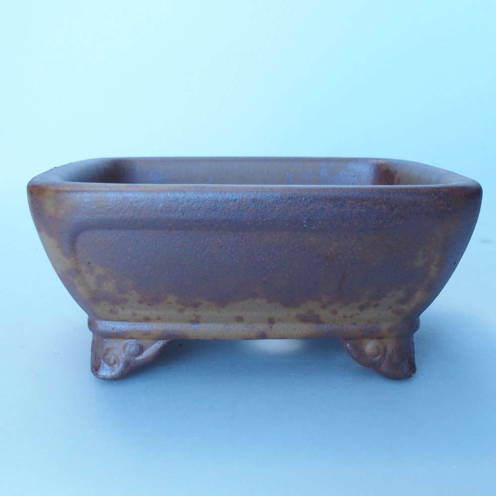 Miska 14,5 x 12 x 6,5 cm brązowa