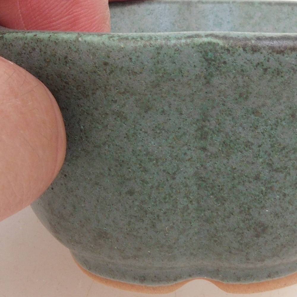 Miska bonsai H95 - 7,5 x 7,5 x 4 cm - brązowa