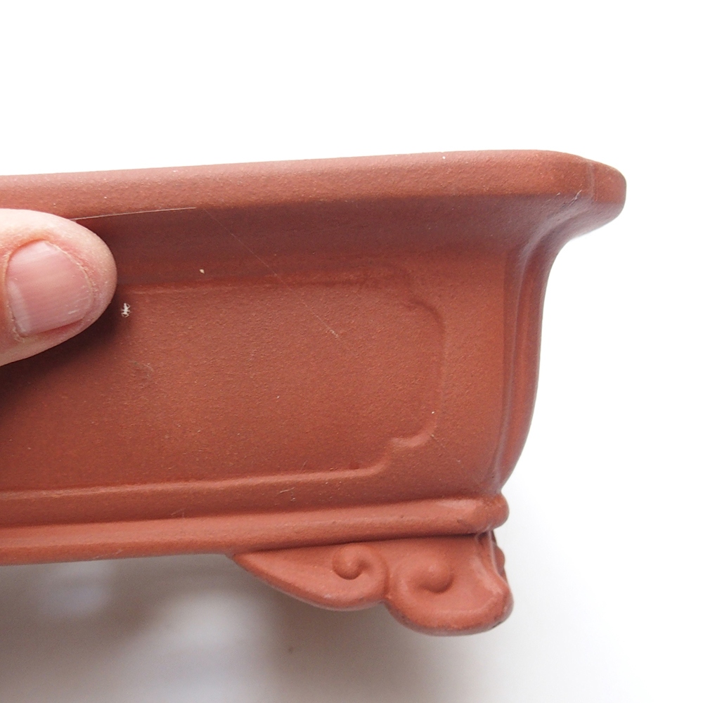 Miska 28 x 18 x 7,5 cm kolor ceglasty