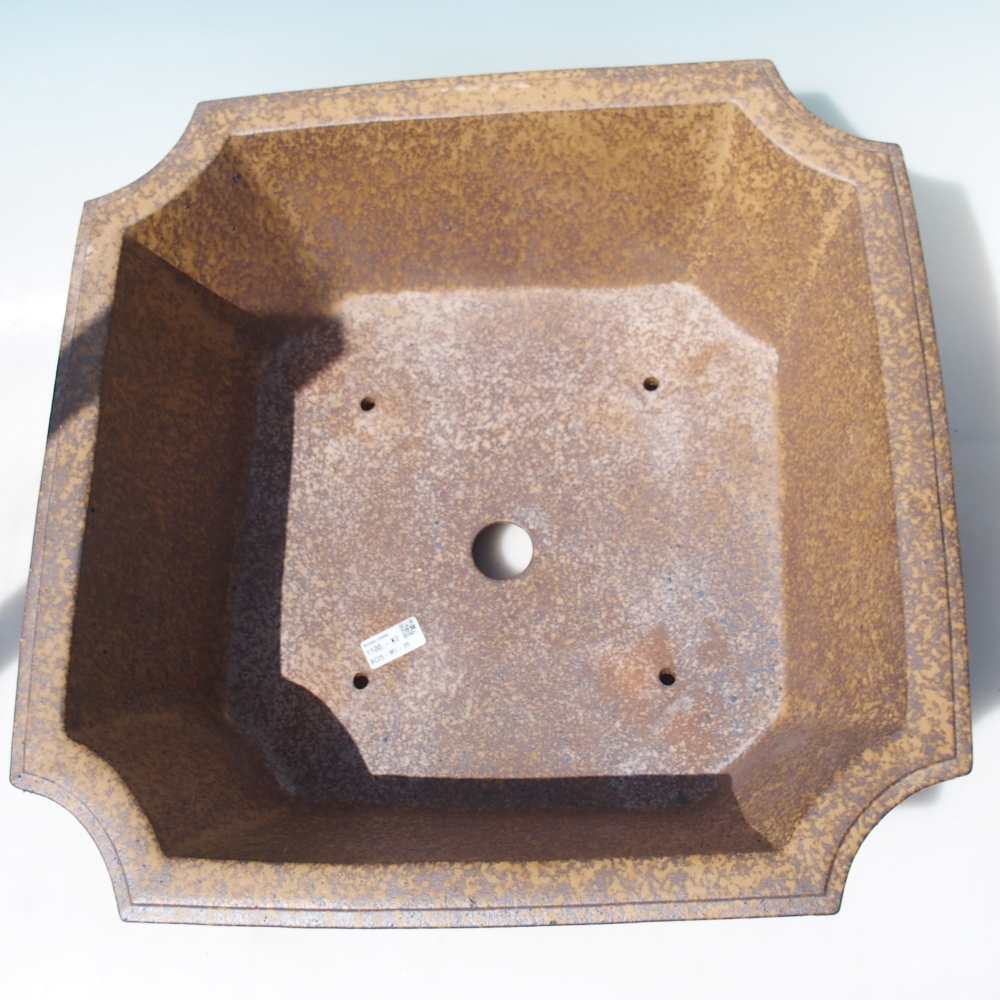 Miska 52 x 52 x 18 cm brązowa - WYŁĄCZNIE ODBIÓR OSOBISTY LUB TRANSPORT PALETOWY
