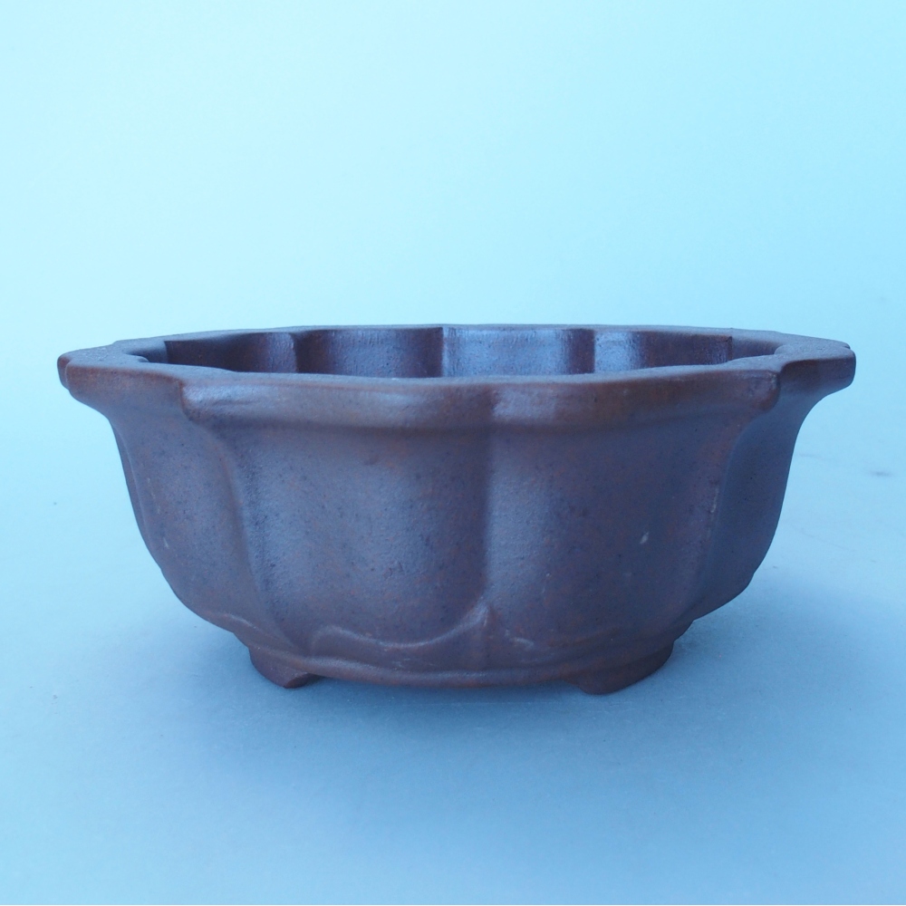 Miska 14,5 x 14,5 x 8,5 cm brązowa