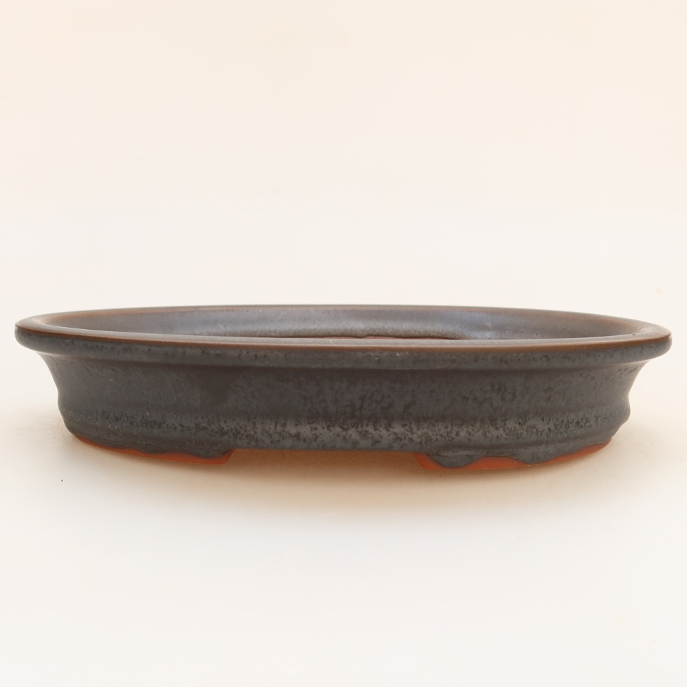 Miska ceramiczna  21 x 15 x 4 cm, kolor metaliczny