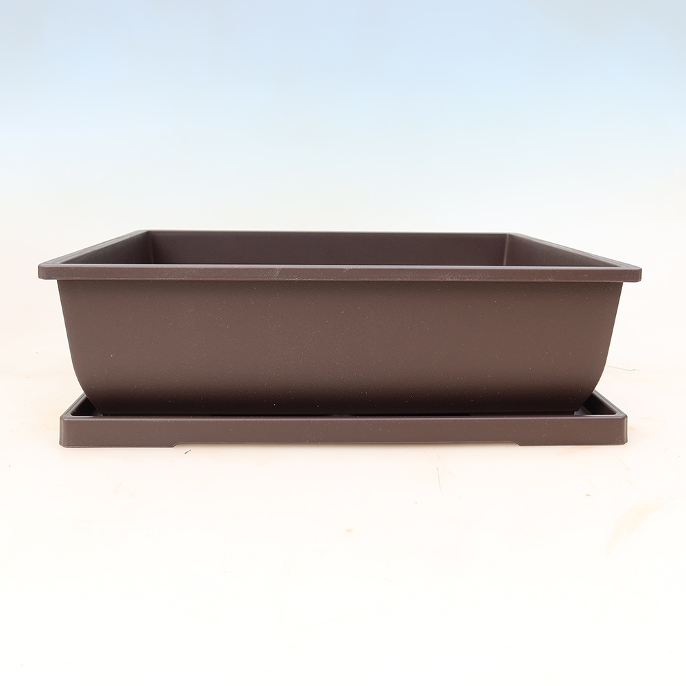 Miska Bonsai + spodek plastikowa MP-7 - 34 x 26 x 11cm