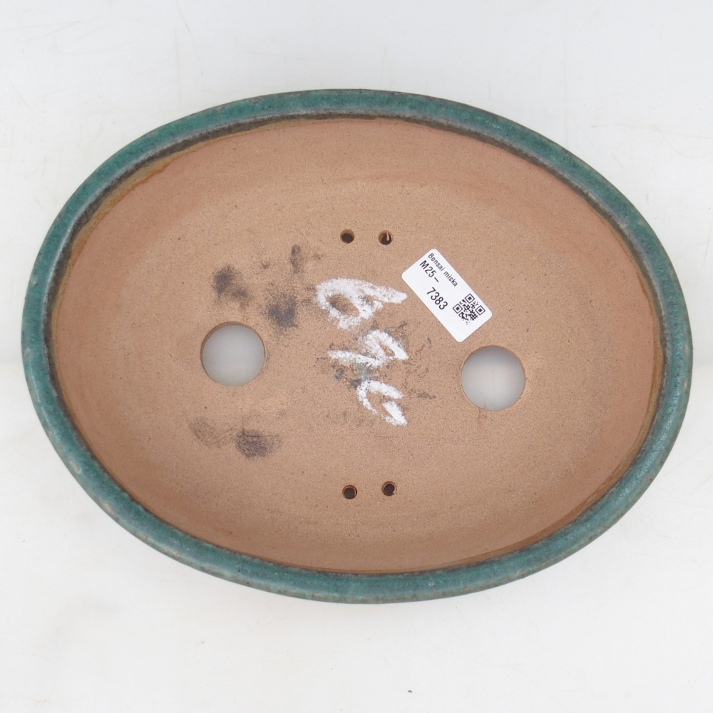 Misa do bonsai 26,5 x 20,5 x 7,5 cm, kolor zielony