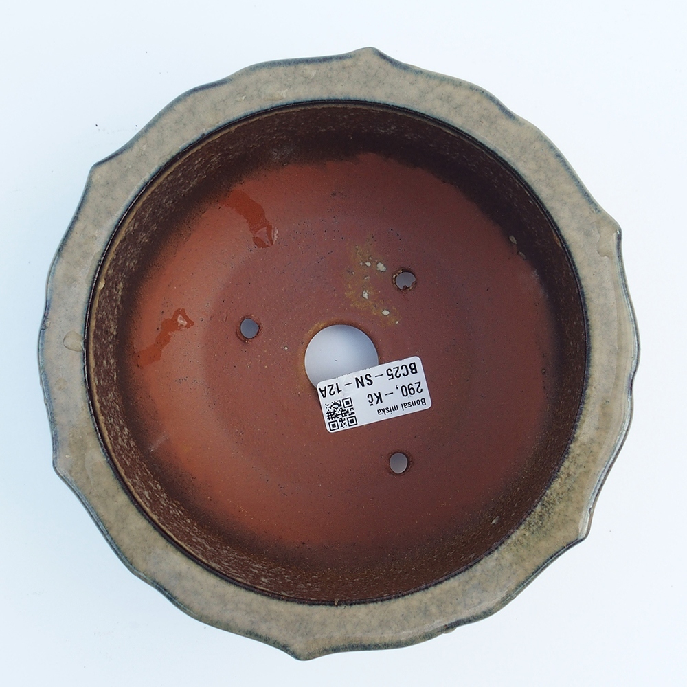 Miska 19 x 19 x 8,5 cm szara