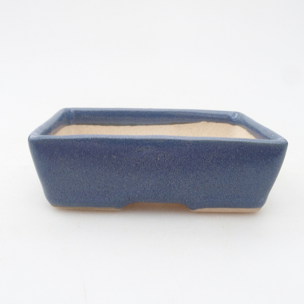Mini miska bonsai 8 x 5,5 x 2,5 cm, kolor niebieski