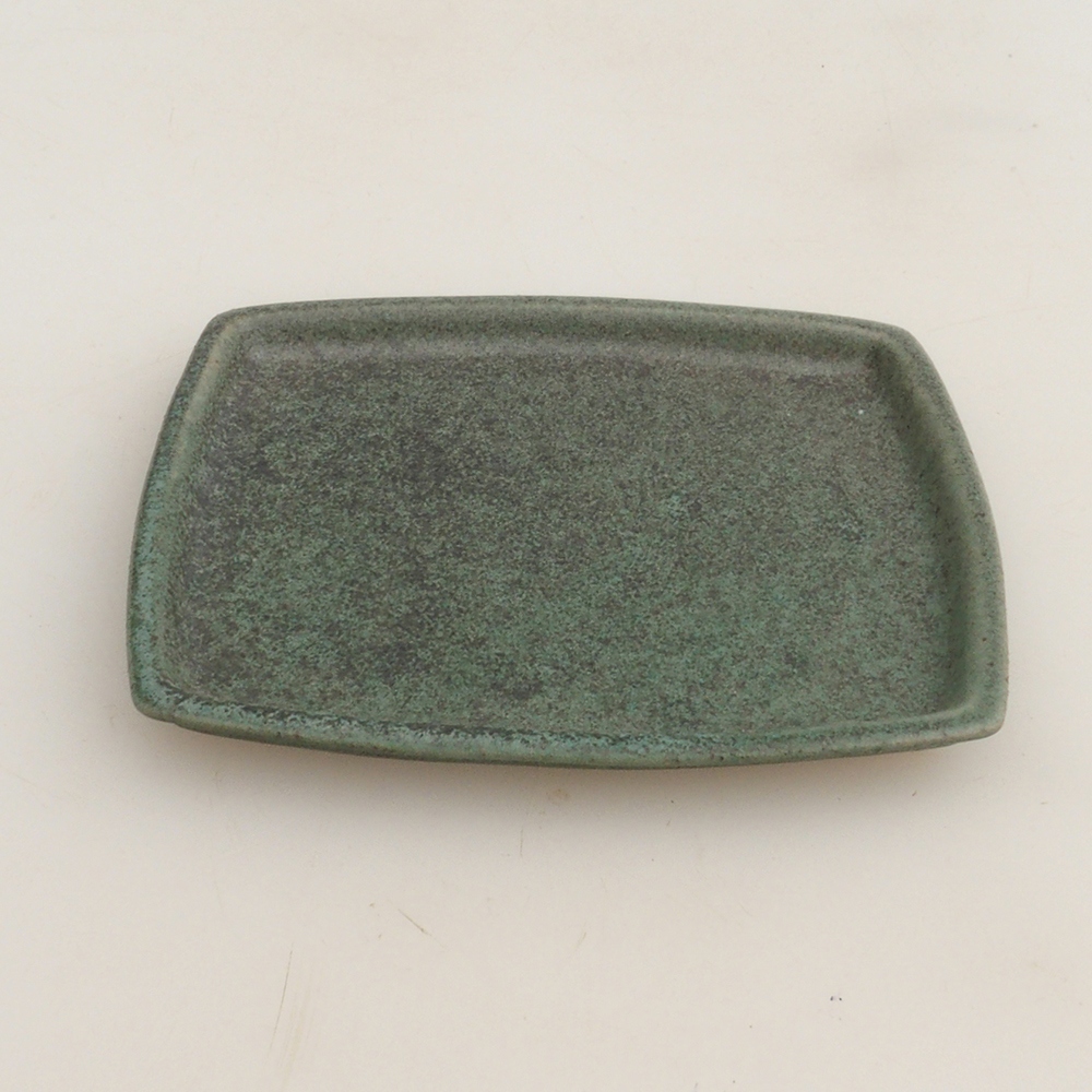 Miska ceramiczna H11 - 11,5 x 9,5 x 1 cm - zielony