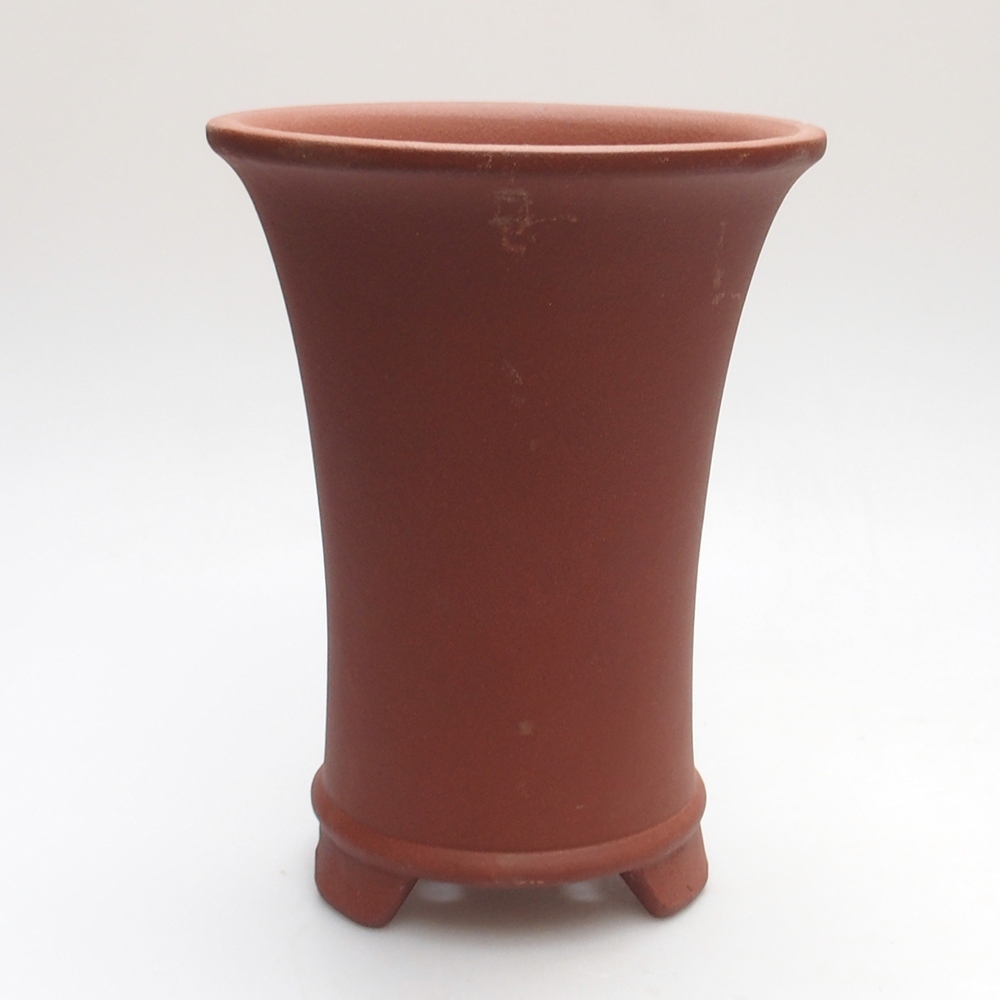 Miska 14 x 14 x 18 cm kolor ceglasty