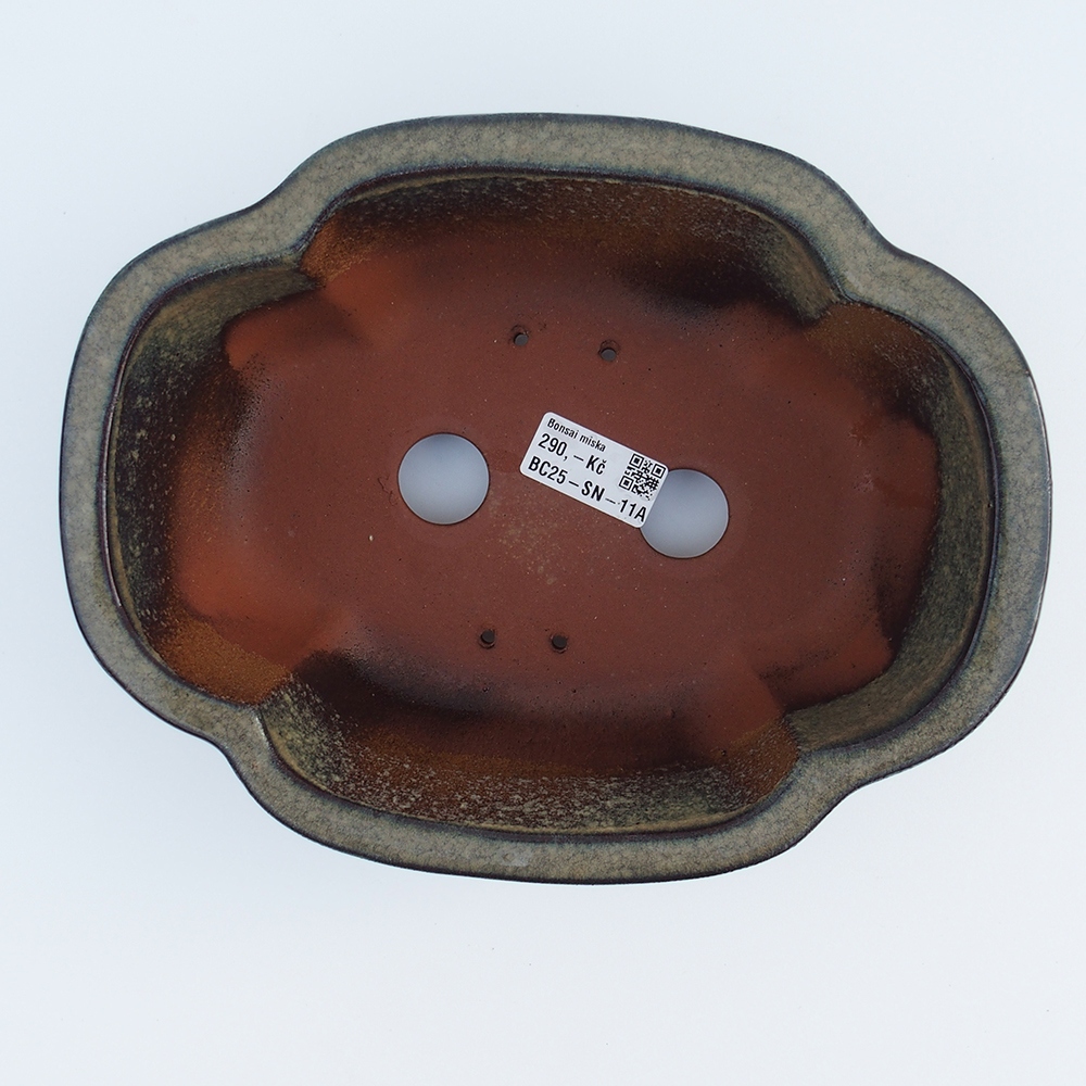 Miska 25 x 19,5 x 8,5 cm szara