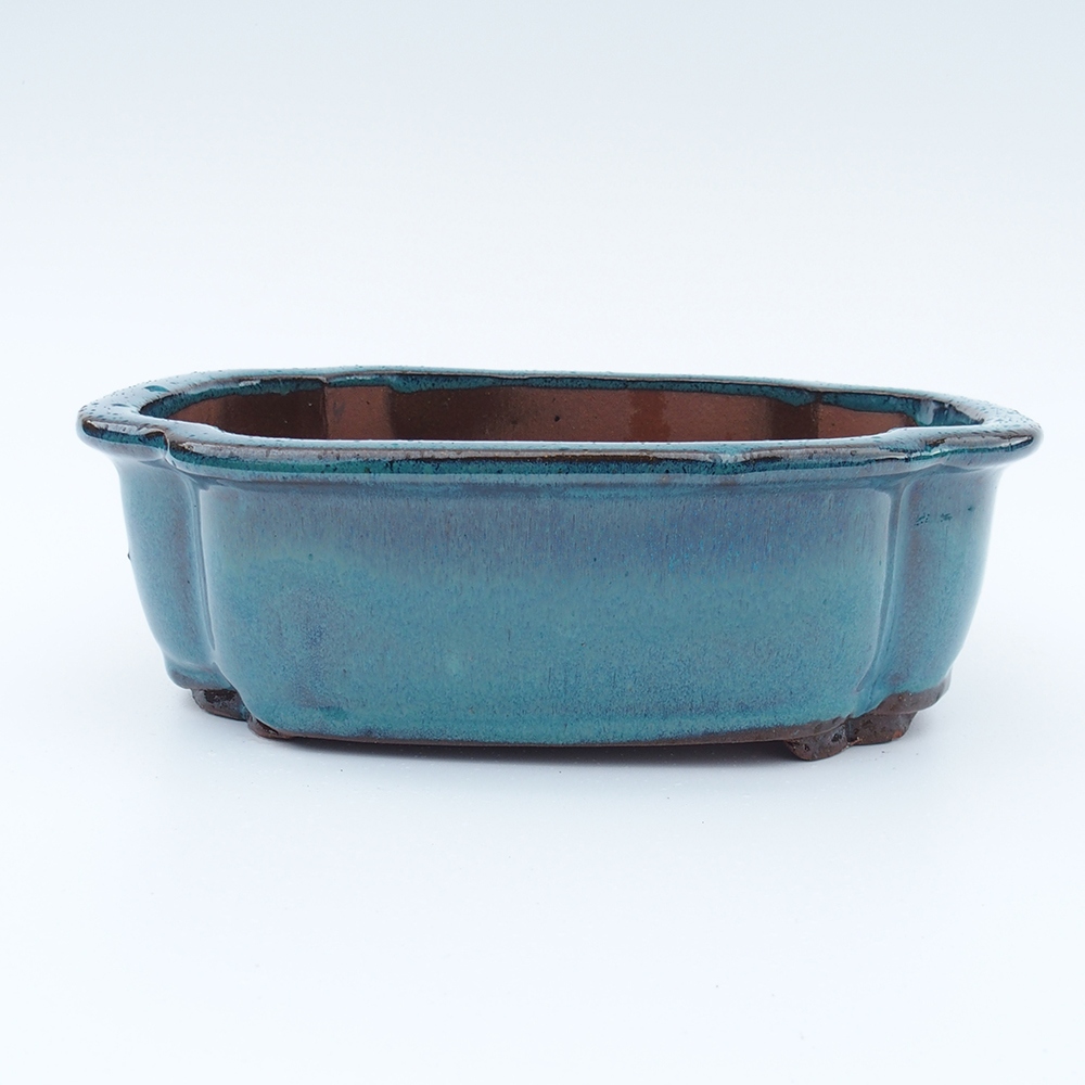 Miska 26 x 20 x 8,5 cm niebiesko-zielona