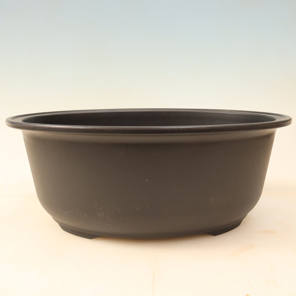 Plastikowa miska do bonsai MP-29, czarna – 31,5 x 24 x 12 cm